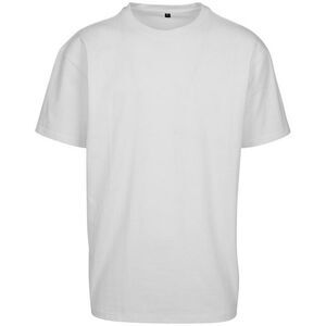 Build Your Brand Mens Basic Light Loose T-Shirt / White